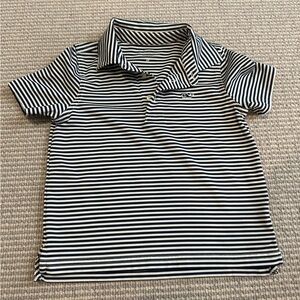 Vineyard Vines Navy and White Striped Shirt